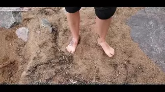 My Sexy Feet On The Beach WMV
