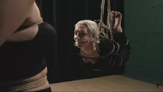 Sayori tries suspension bondage for the first time and Astrid as a detached observer (HD 720p MP4)