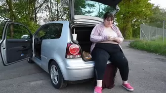 SSBBW Stuffing and Car Bouncing