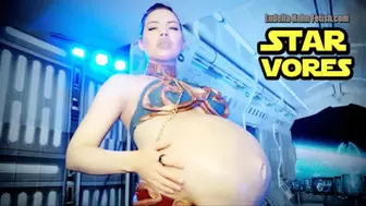 Star Vores - Princess Ludella Seduces & Swallows Her Enslavers To Take Over the Ship - Cosplay Parody with Multiple Vores, Rapid Growth & Big Pregnant Belly - WMV 720p