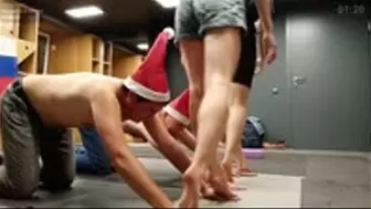 New Year training #17 (Full): facestanding & throat trampling & stepping on heads & jumping on stomach & hands trampling