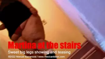 Martina at the stairs