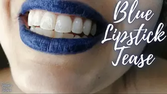 Blue Lipstick Tease Mobile