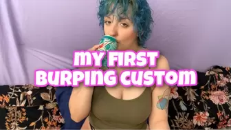 my first burping video