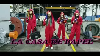 LA CASA DE PAPEL: MONEY FACTORY - CINEMA KISSES - NEW MF MAY 2022 - FULLVIDEO - Exclusive girls MF video