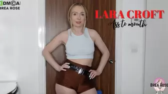 Lara croft ass to mouth and anal