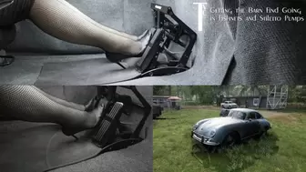 Getting the Barn Find Going in Fishnets and Stiletto Pumps (mp4 1080p)