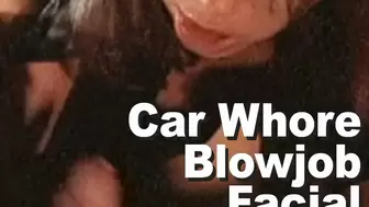 Flick Shagwell & Tony Martino Car Whore Blowjob Facial GMSC0936C
