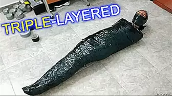 Laura, Katherine & Maria in: An Extreme Triple-Layered Mummification Experience For Maria Martinez (high res mp4)