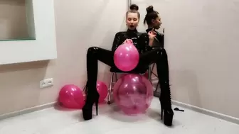 Sexy balloon game (custom video)