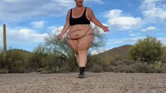 Belly Goddess Takes Over The Desert