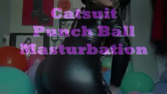 Catsuit Latex Punchball Masturbation