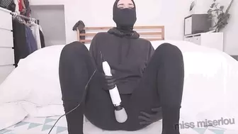 All covered up - mask fetish, gloves (HD MP4)