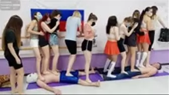 Moscow multitrampling contest #31 (Part 1): 12 girls begin to destroy poor guys