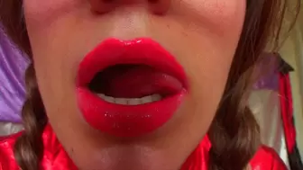 Worship Shiny Kissing Lips