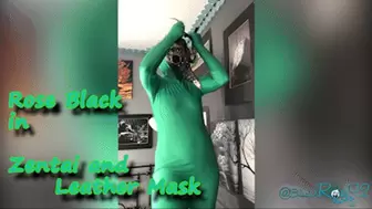 Zentai And Leather Mask-MP4