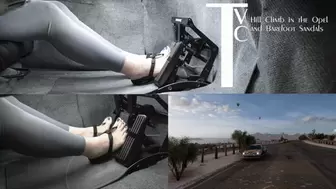 Hill Climb in the Opel and Barefoot Sandals (mp4 1080p)