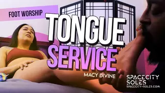 "Tongue Service" 720p MP4 Starring - Macy Divine