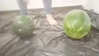 Watermelon scissors