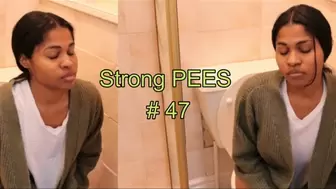 Strong Piss 47 - Compilation of 9 pee clips