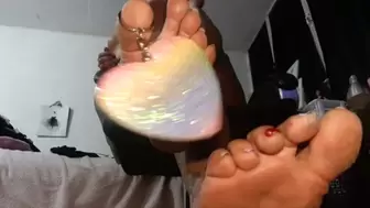 Gay for the Day Get on the floor where you belong slave your mistress has a new game to play Today you will turn gay i will mesmerize you with my soles and dangling rainbow heart giving you instruction of what to do and how good it will feel