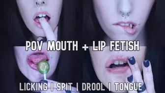 POV Mouth + Lip Fetish [SD]
