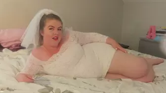 Virgin Bride's First Time POV Suck and Fuck with Squirt Scene