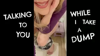 Talking To You While I Take A Dump Toilet Slave for Brianna Kelly