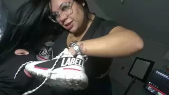 Dirty Shoes and Spit by Mistress Beh # 1080 HD