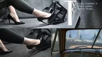 Going Nowhere in Patent Leather Stiletto Pumps (mp4 1080p)