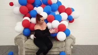 Jubliee Mass Pop 100+ balloons