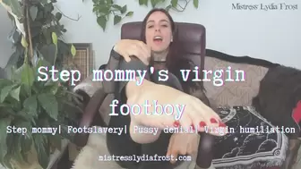 Step mommy's virgin footboy