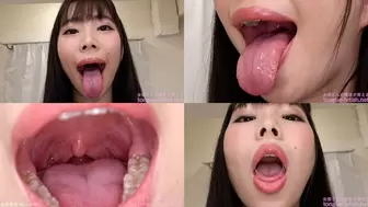 Kozue Minami - Erotic Long Tongue and Mouth Showing - 1080p