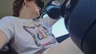Great farts in the car