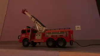 CC - angry mom, big fire truck