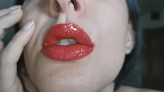 sparkling lips