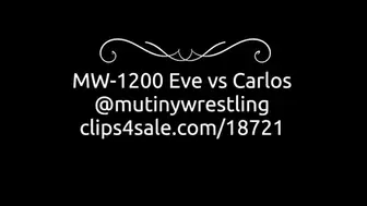 MW-1200 BlackWidow Eve vs Carlos HOT Male domination