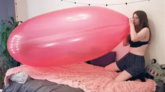 Cosette BTP's crystal pink Roomtex Blimp balloon - 1080p