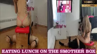 Eating Lunch On The Smother Box (With Silent Farts) - {HD 1080p}
