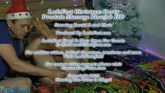 Christmas Party Prostate Massage Blowjob HD