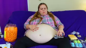 Big Binging Snacking Belly