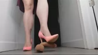 I would CRUSH and STOMP your Cock in my Pink Pumps WMV 720 CBT Fantasy