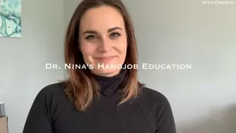 Dr Nina's Handjob Education