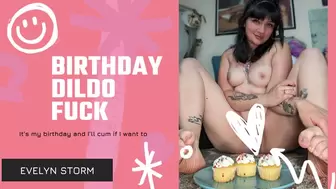 Evelyn Storm Fucks Birthday Dildo