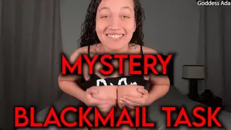 Mystery Blackmail Task