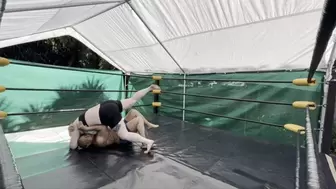 Carnal Combat Sex Wrestling: Bettie Brickhouse vs Flexin' Danny