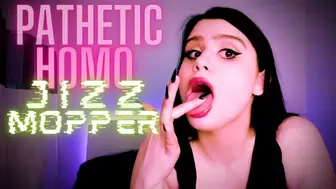 Pathetic Homo Jizz Mopper (Cum Eating Instructions, Bi Encouragement, Task Training, FemDom POV)