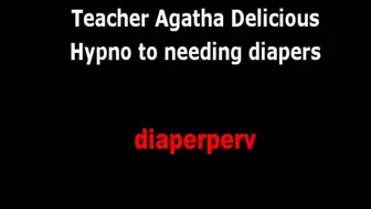 ABDL Audio Teacher Agatha removes adult abilities & diapers