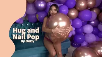 Hug And Squeezy Pop Chrome Balloons By Gaby