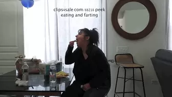 EATING EGGS AND FARTING